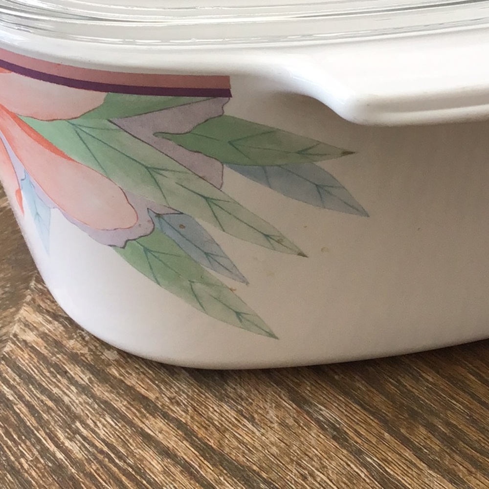 Vintage Corning Ware  "Peony Floral" pattern - Picture 15 of 16